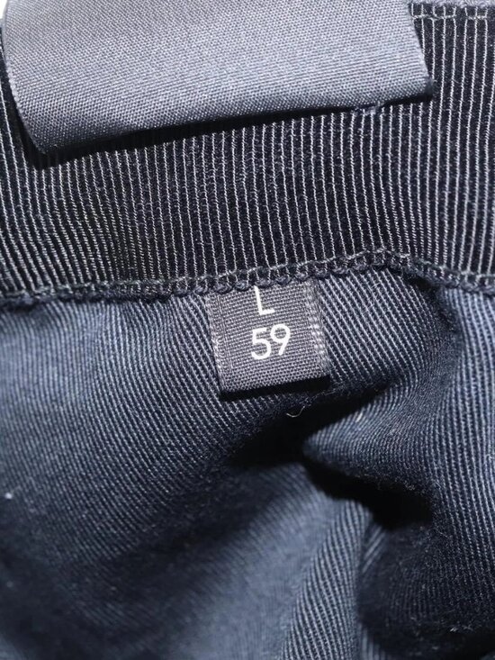 GUCCI Web Sherry Line GG Canvas Baseball Cap L Black 200035 204891 Auth ki6381 main image 5